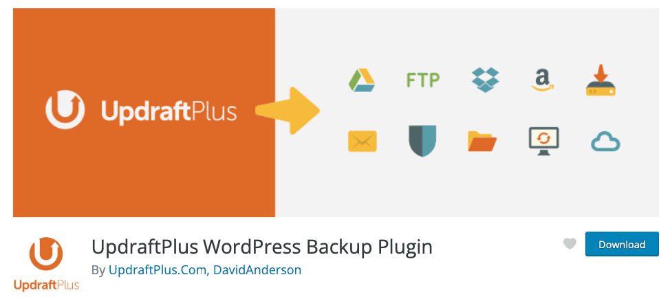 UpdraftPlus WordPress Backup Plugi