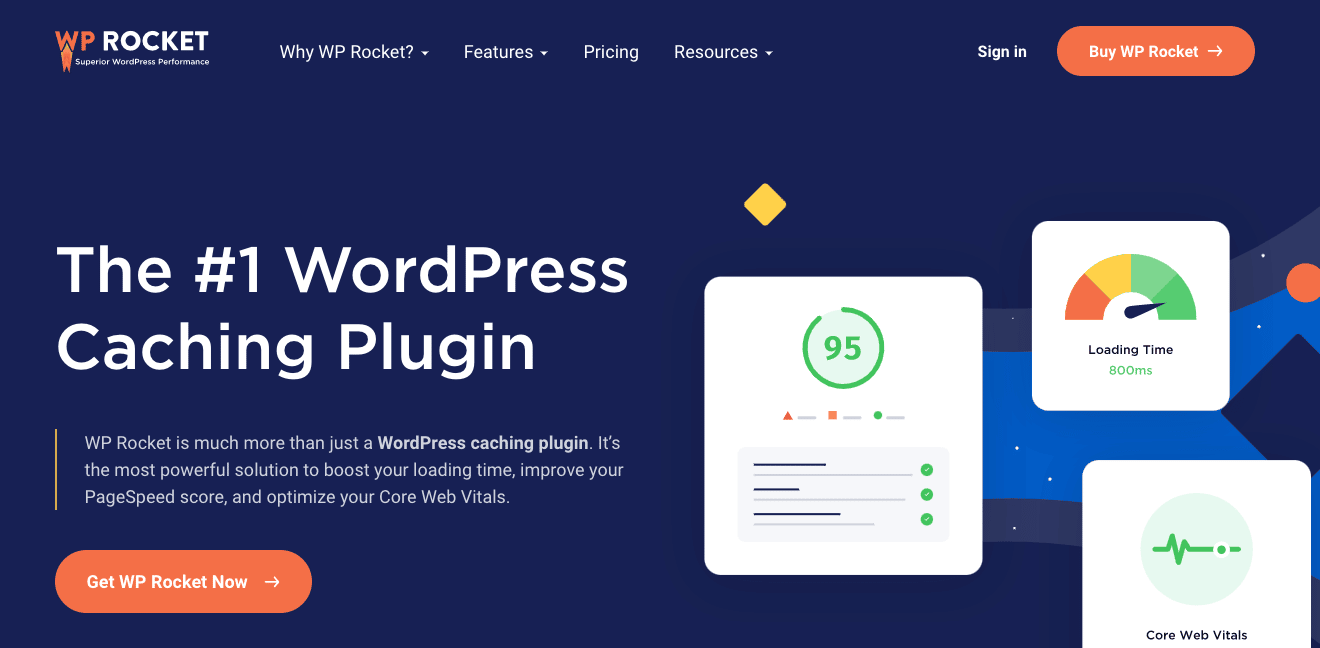 wprocket WordPress Caching Plugin